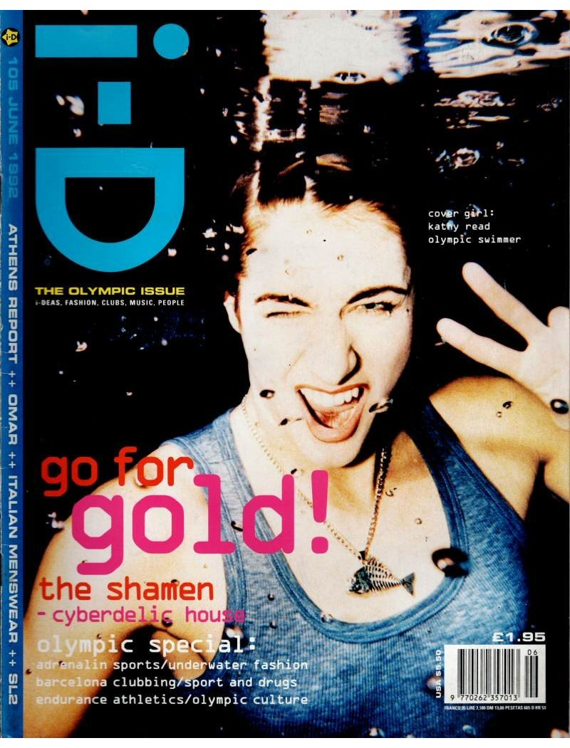 i-D Magazine - Issue 105 - June 1992 Kathy Read Olympics