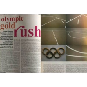 i-D Magazine - Issue 105 - June 1992 Kathy Read Olympics