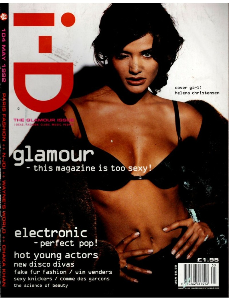 i-D Magazine - Issue 104 - May 1992 Helena Christensen