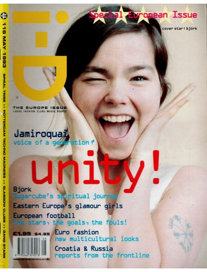 i-D Magazine - Issue 116 - May 1993 Bjork