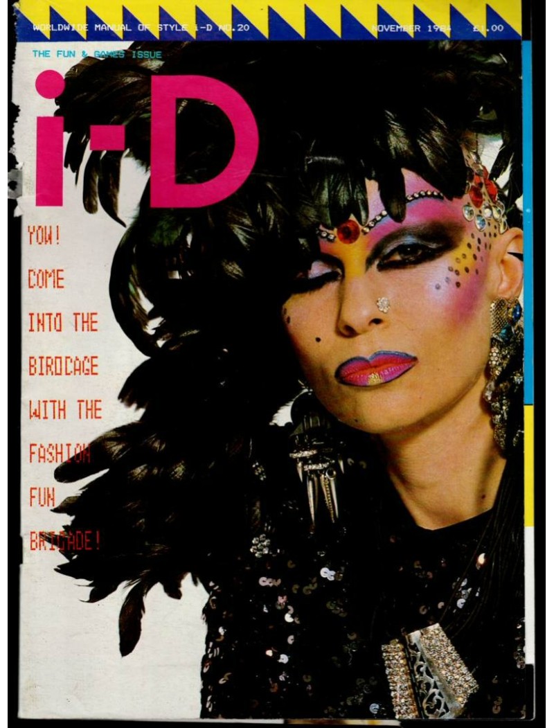 i-D Magazine - Issue No. 20 - November 1984