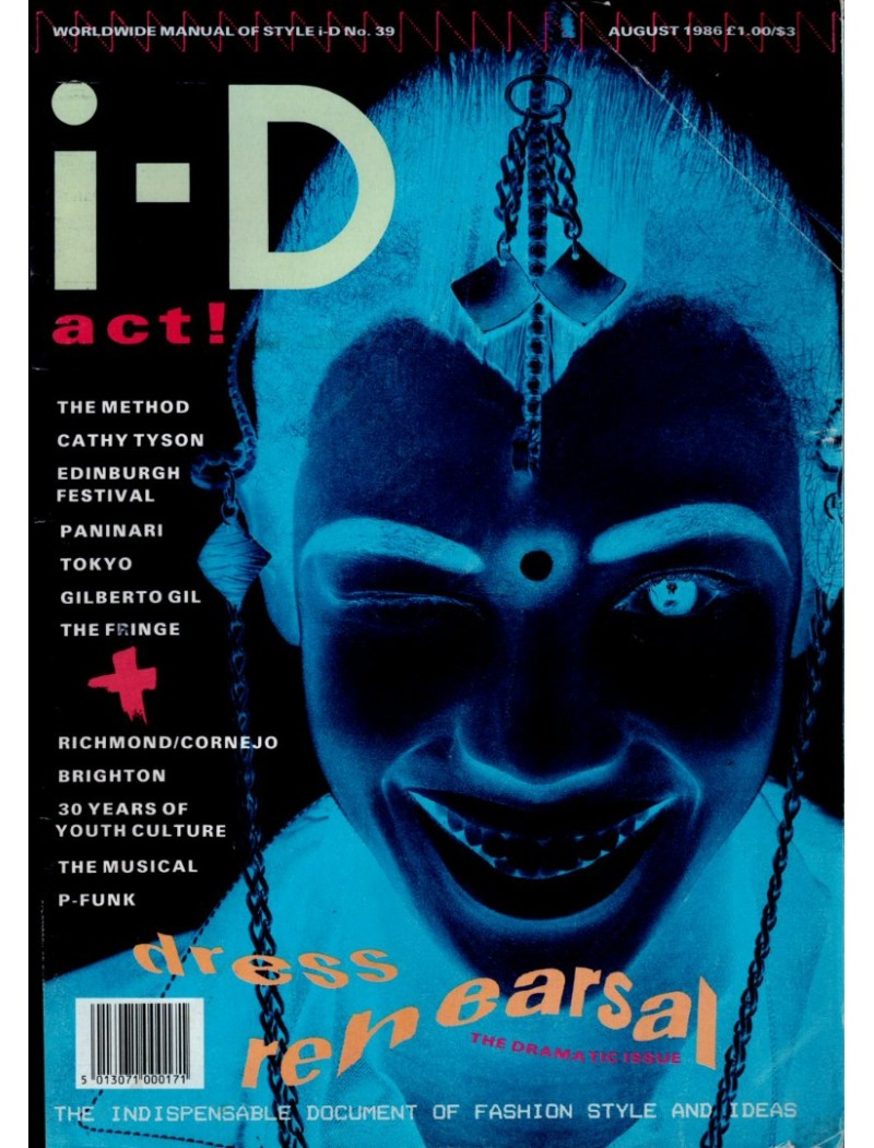 i-D Magazine - Issue 39 - August 1986 - Naomi Campbell