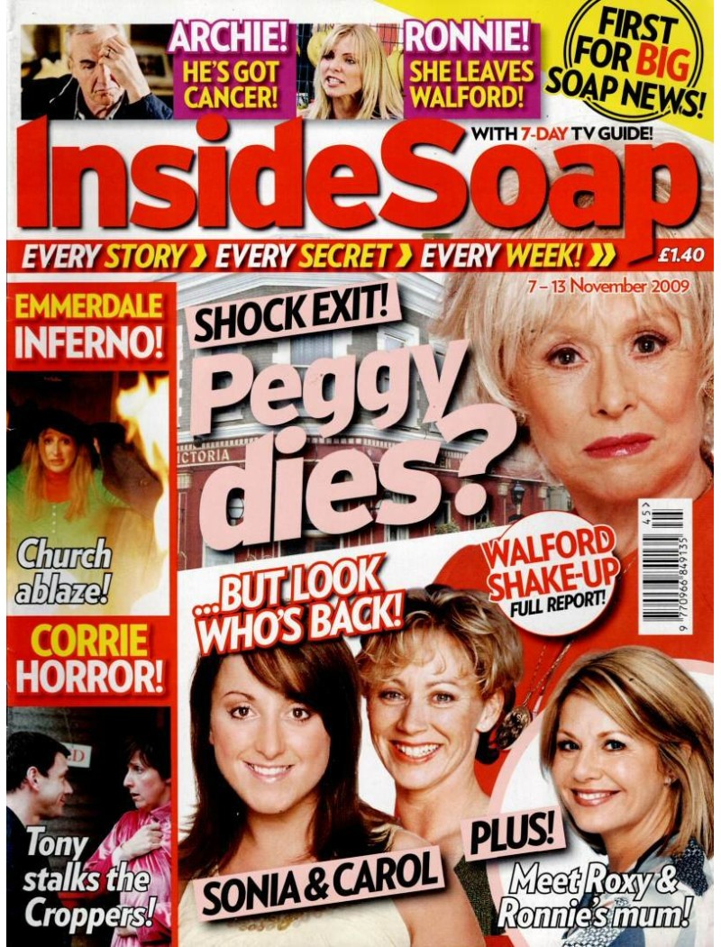 Inside Soap Magazine 7th November 2009