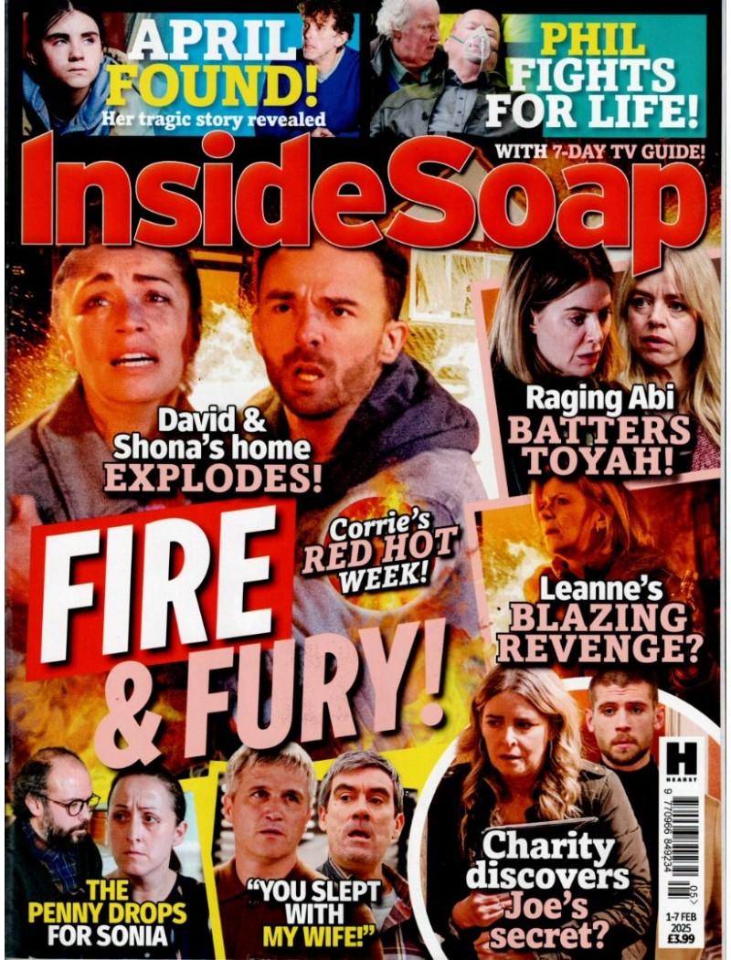 Inside Soap Magazine 1st February 2025 Inside Soap Magazine 1st February 2025