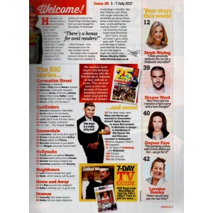 Inside Soap Magazine 1st July 2017