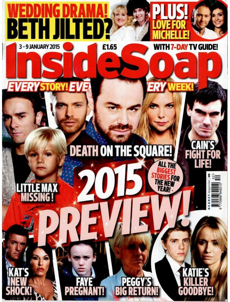Inside Soap Magazine 3rd January 2015 Inside Soap Magazine 3rd January 2015
