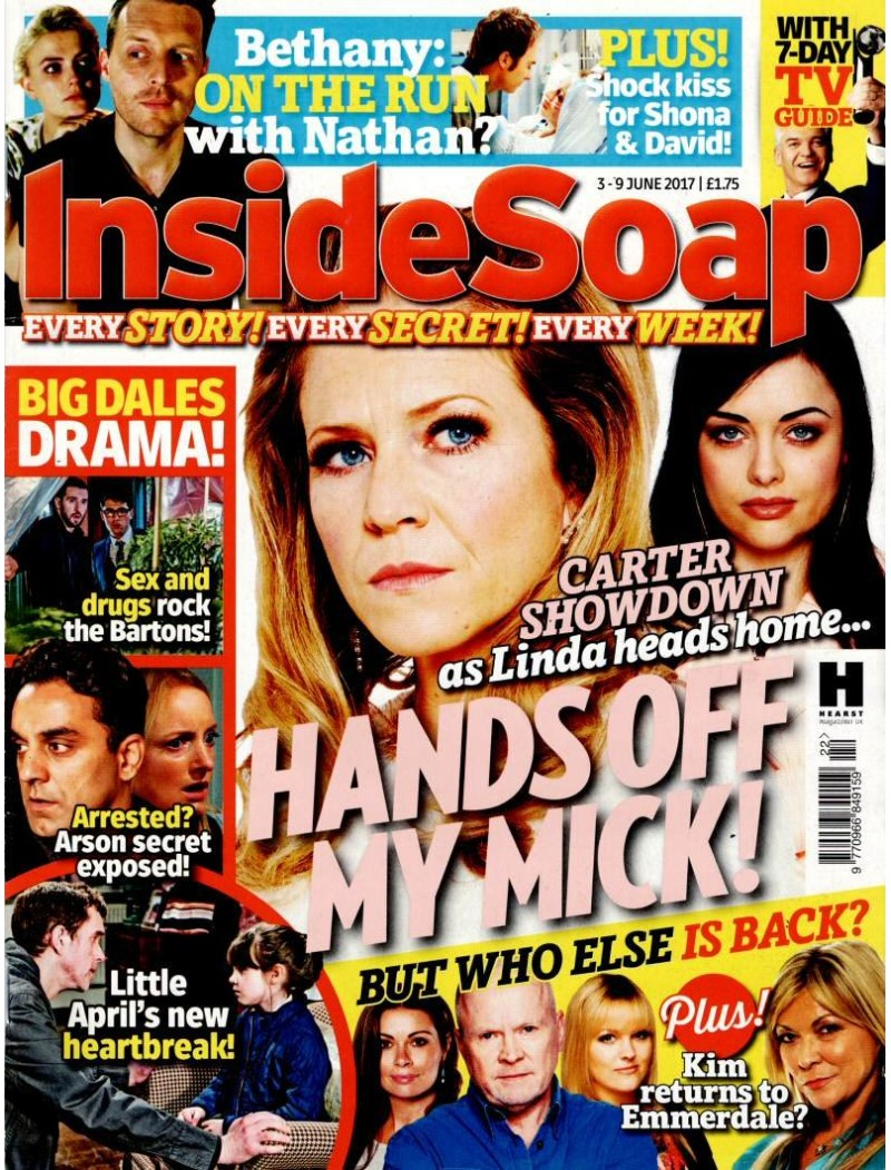 Inside Soap Magazine 3rd June 2017