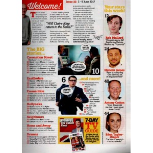 Inside Soap Magazine 3rd June 2017