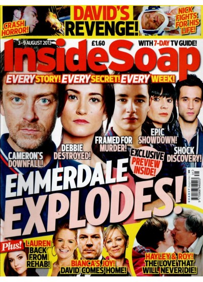Inside Soap Magazine 3rd August 2013