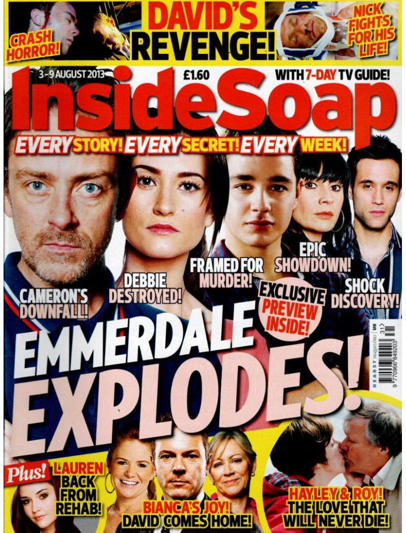 Inside Soap Magazine 3rd August 2013