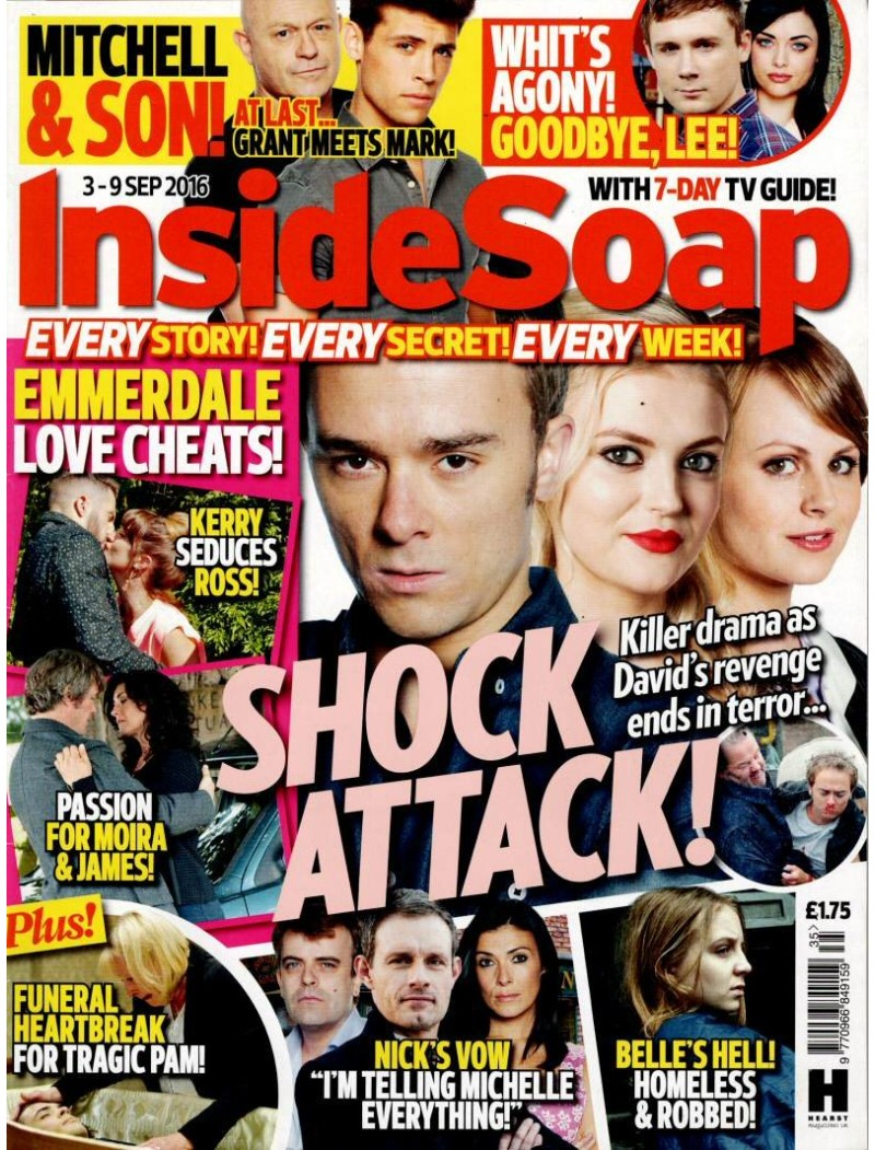 Inside Soap Magazine 3rd September 2016 Inside Soap Magazine 3rd September 2016