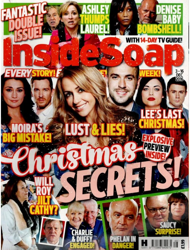 Inside Soap Magazine 3rd December 2016