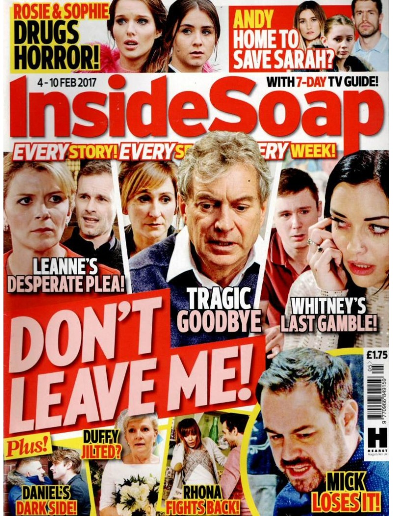 Inside Soap Magazine 4th February 2017