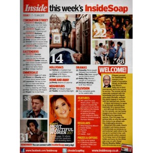Inside Soap Magazine 7th January 2017
