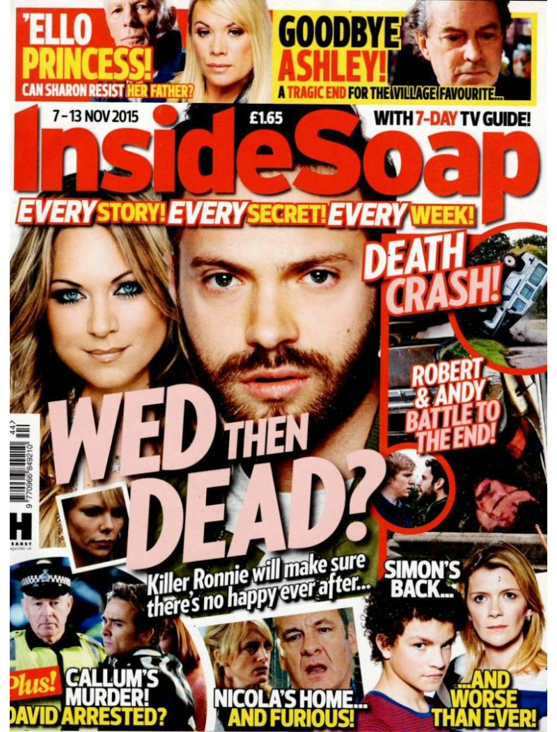Inside Soap Magazine 7th November 2015 Inside Soap Magazine 7th November 2015