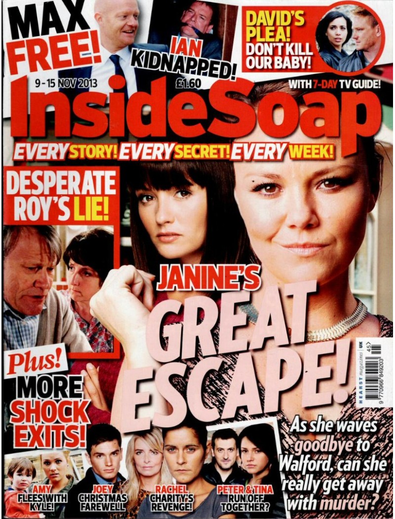 Inside Soap Magazine 9th November 2013