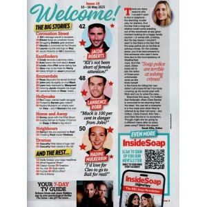 Inside Soap Magazine 10th May 2025