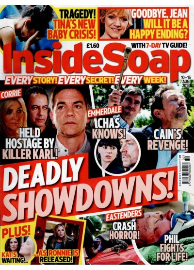 Inside Soap Magazine 10th August 2013