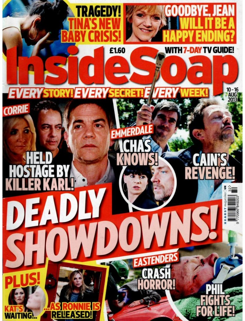 Inside Soap Magazine 10th August 2013