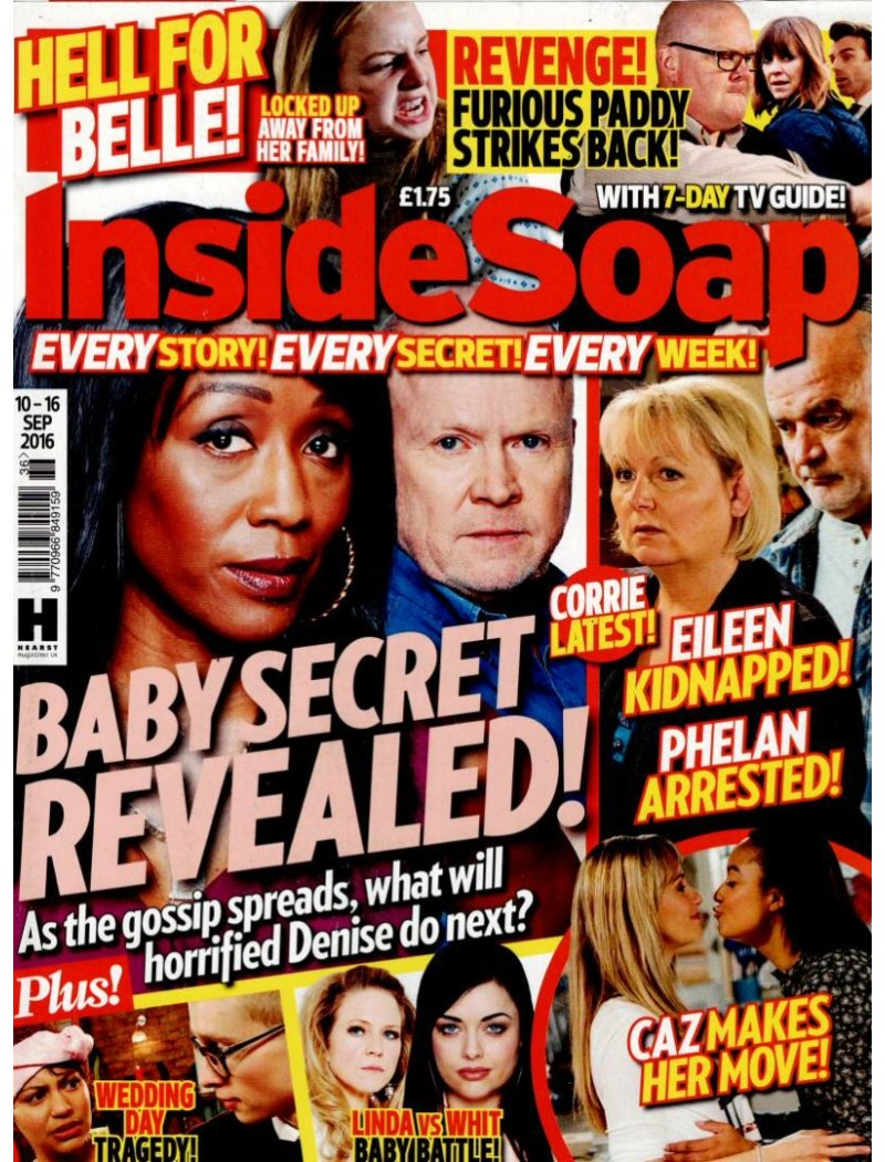 Inside Soap Magazine 10th September 2016 Inside Soap Magazine 10th September 2016