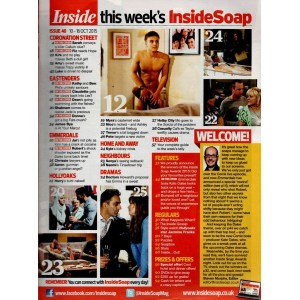 Inside Soap Magazine 10th October 2015