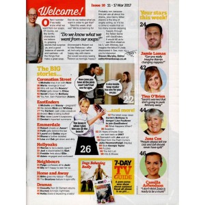 Inside Soap Magazine 11th March 2017