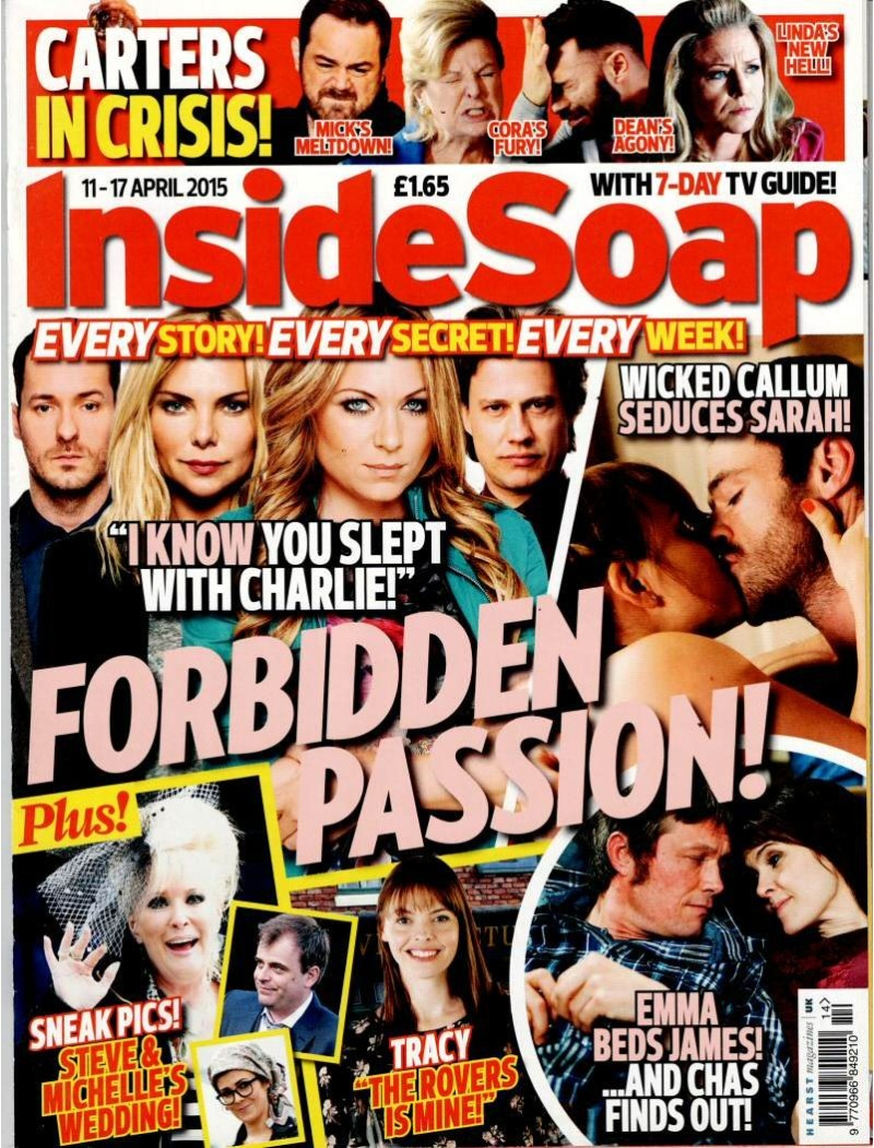 Inside Soap Magazine 11th April 2015 Inside Soap Magazine 11th April 2015