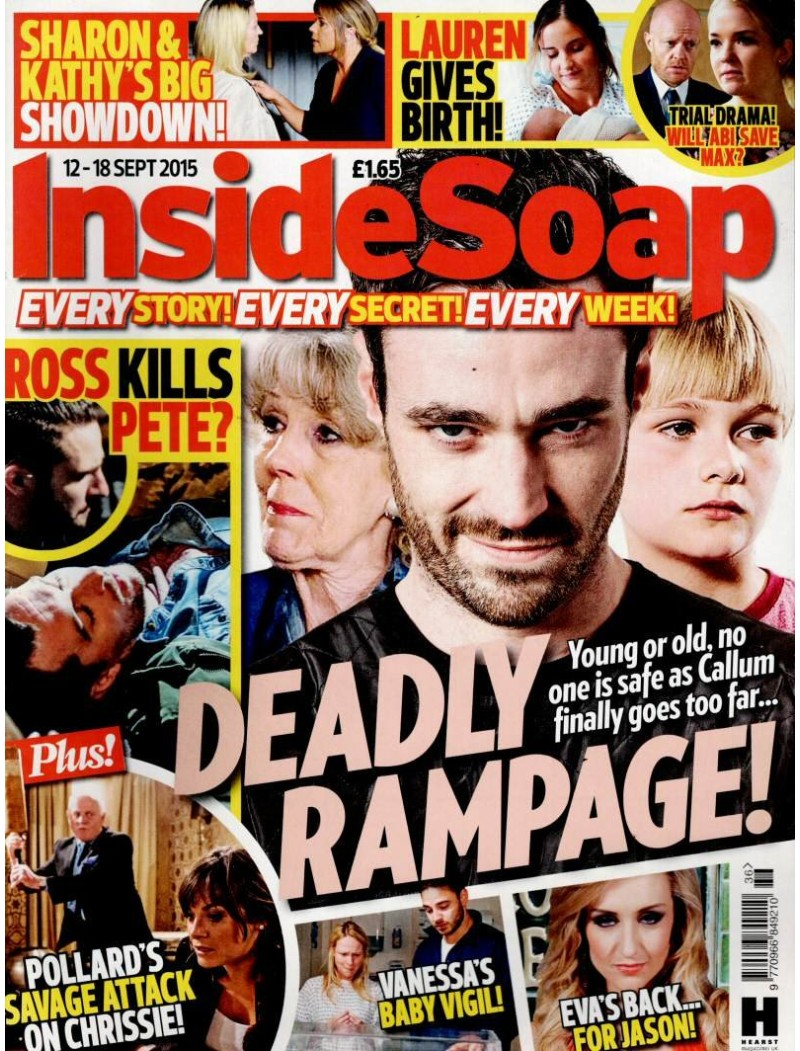 Inside Soap Magazine 12th September 2015