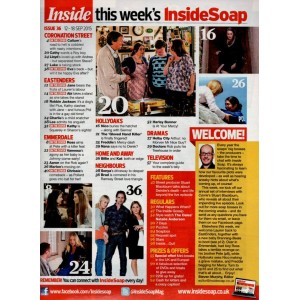 Inside Soap Magazine 12th September 2015