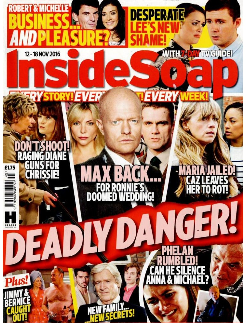 Inside Soap Magazine 12th November 2016 Inside Soap Magazine 12th November 2016