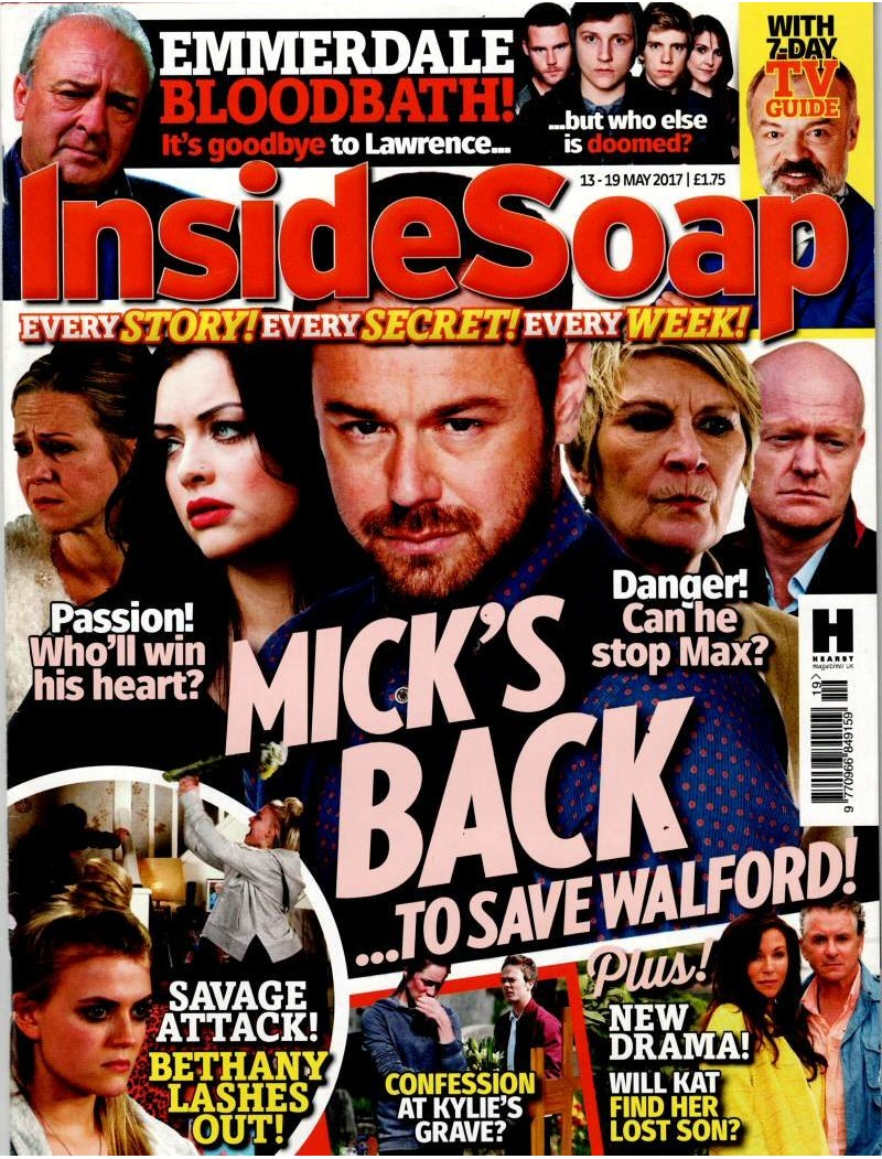 Inside Soap Magazine 13th May 2017