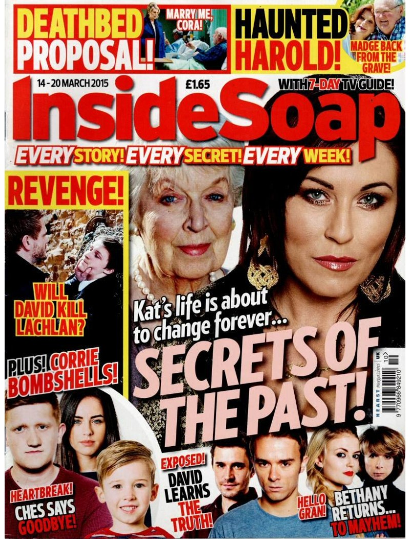 Inside Soap Magazine 14th March 2015