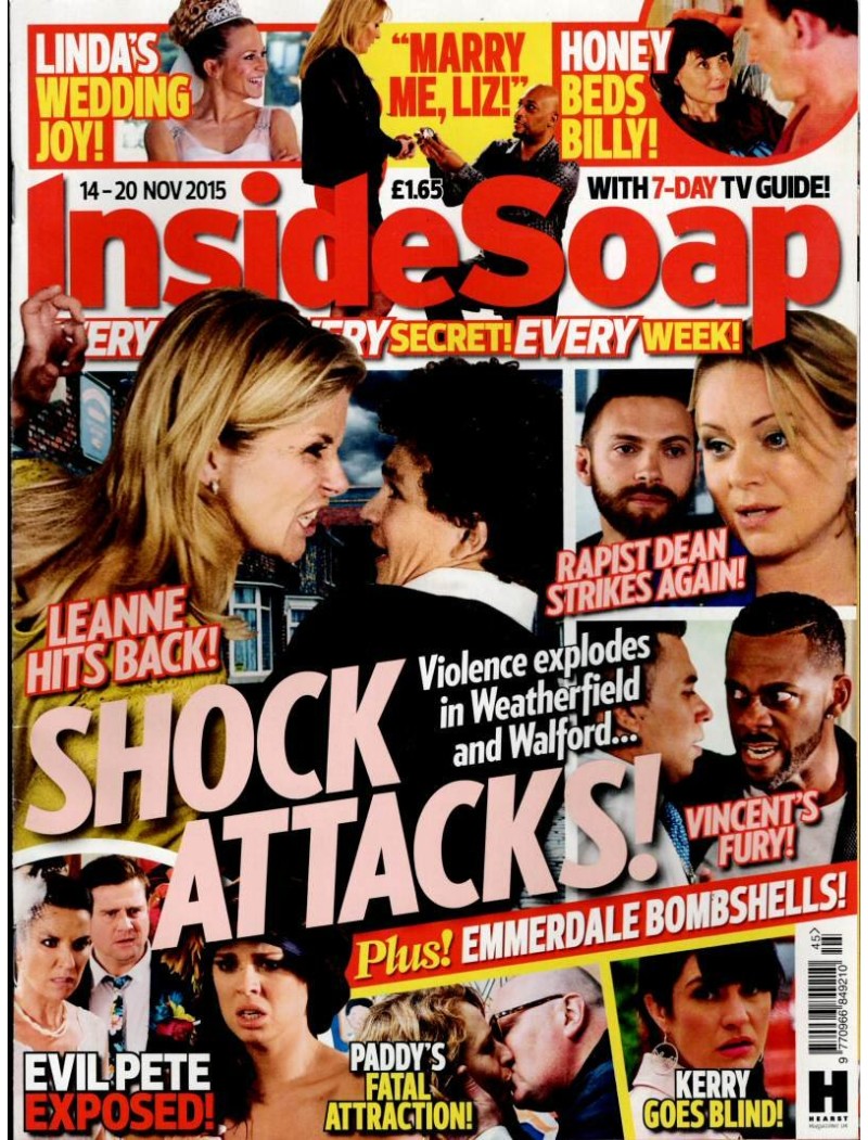 Inside Soap Magazine 14th November 2015