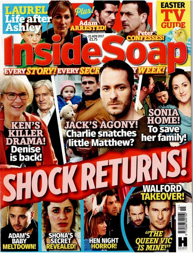 Inside Soap Magazine 15th April 2017