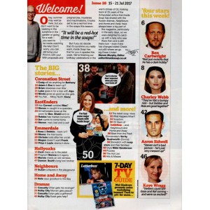 Inside Soap Magazine 15th July 2017