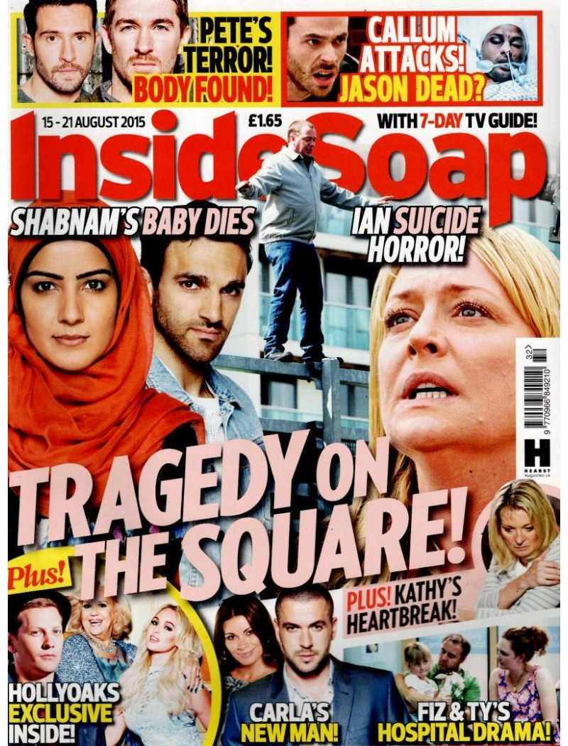 Inside Soap Magazine 15th August 2015