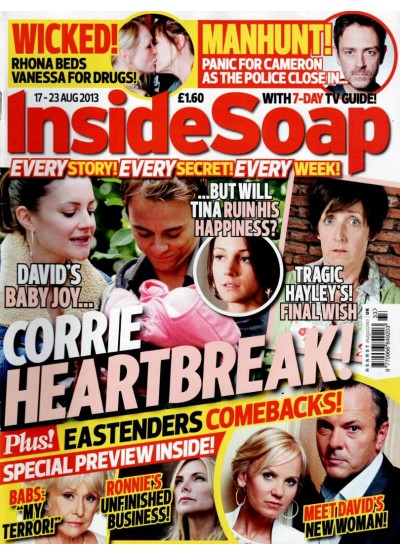 Inside Soap Magazine 17th August 2013