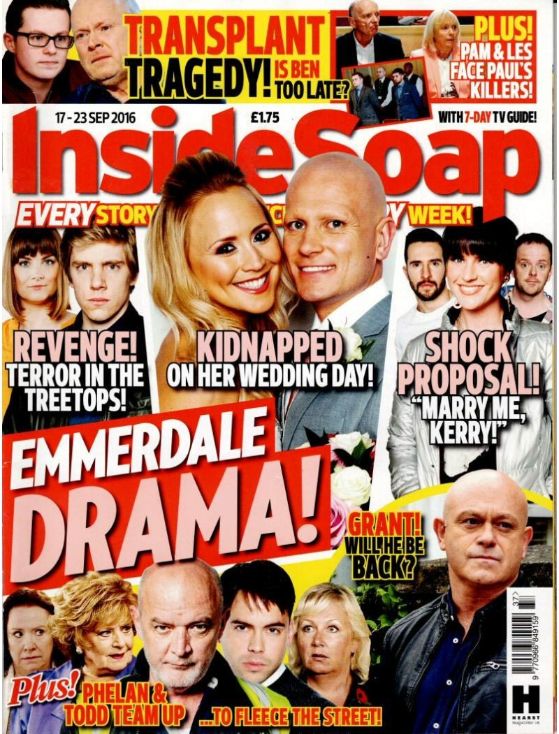 Inside Soap Magazine 17th September 2016