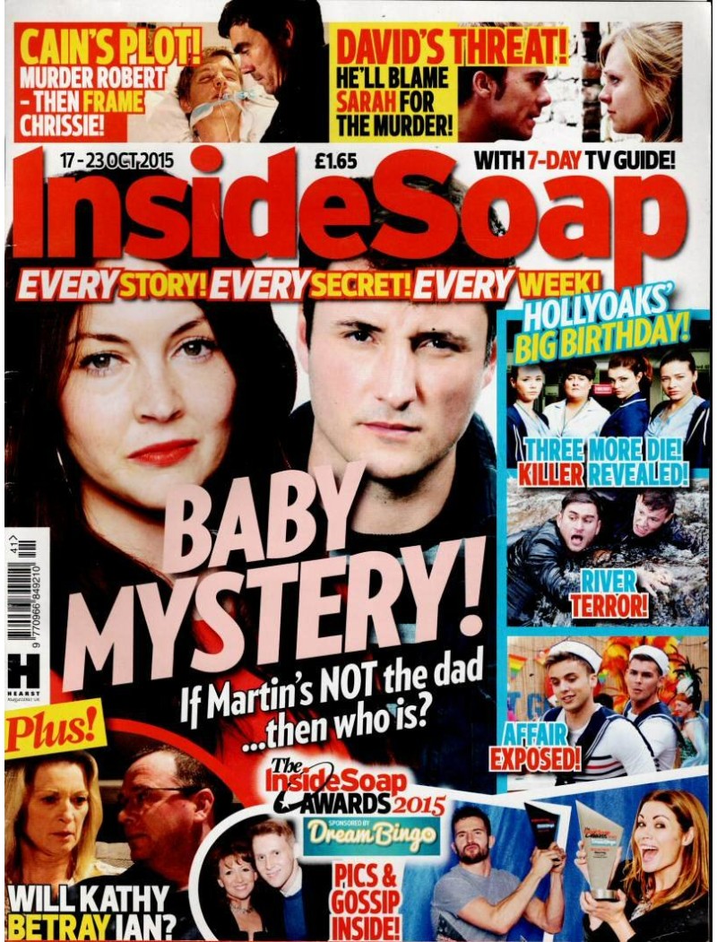 Inside Soap Magazine 17th October 2015