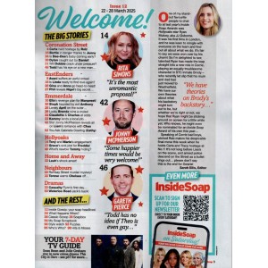 Inside Soap Magazine 22nd March 2025