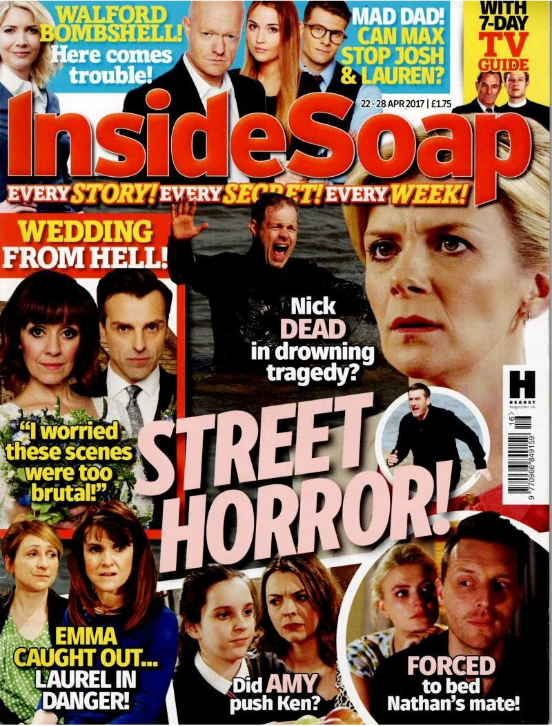 Inside Soap Magazine 22nd April 2017