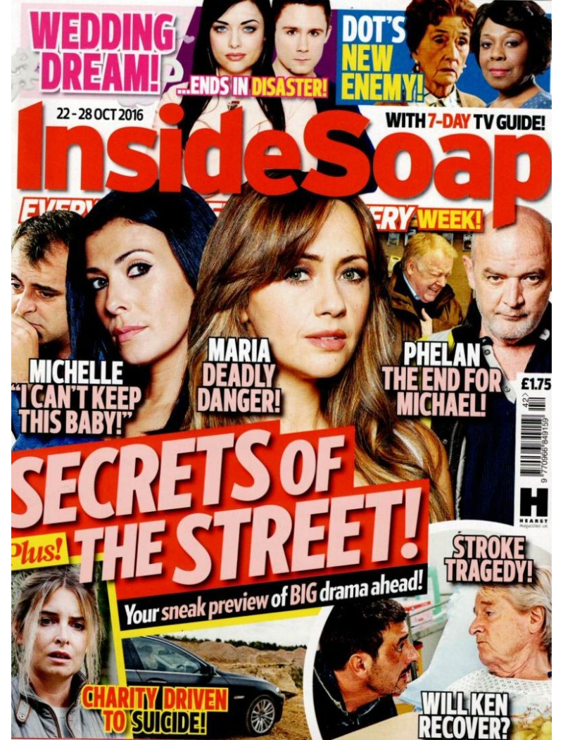 Inside Soap Magazine 22nd October 2016 Inside Soap Magazine 22nd October 2016