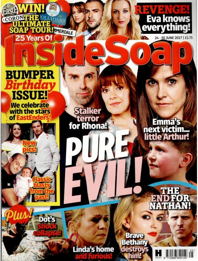 Inside Soap Magazine 24th June 2017