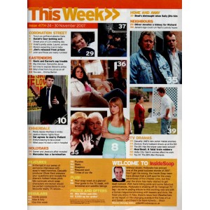 Inside Soap Magazine 24th November 2007