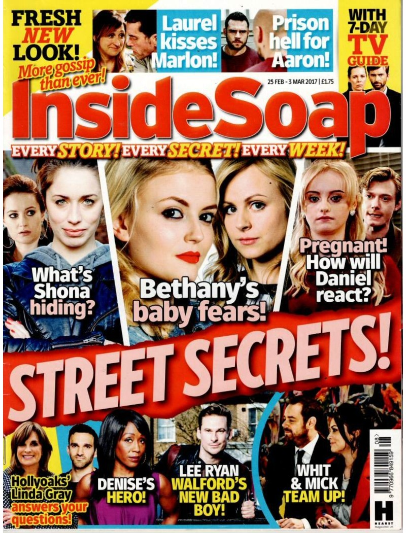 Inside Soap Magazine 25th February 2017