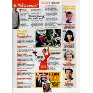 Inside Soap Magazine 25th March 2017