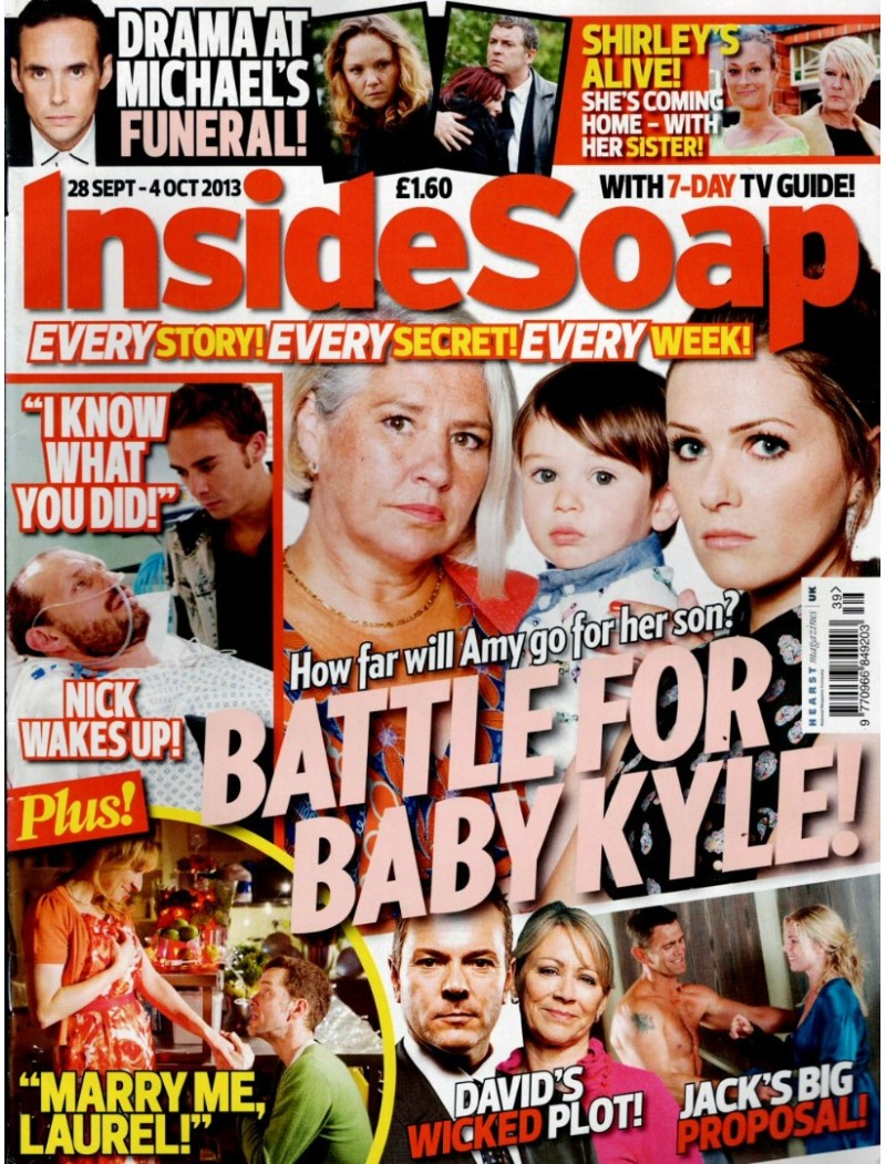 Inside Soap Magazine 28th September 2013 Inside Soap Magazine 28th September 2013
