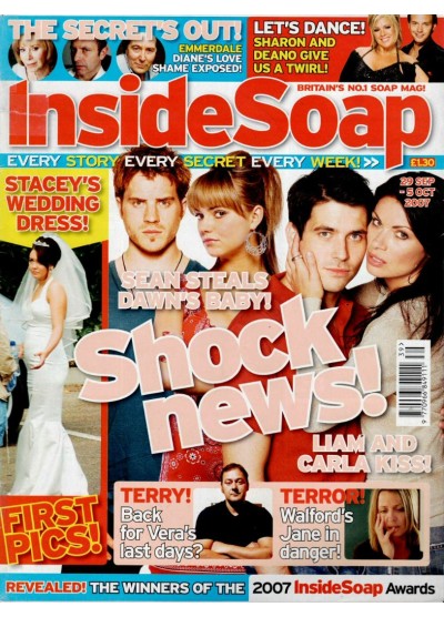 Inside Soap Magazine 29th September 2007