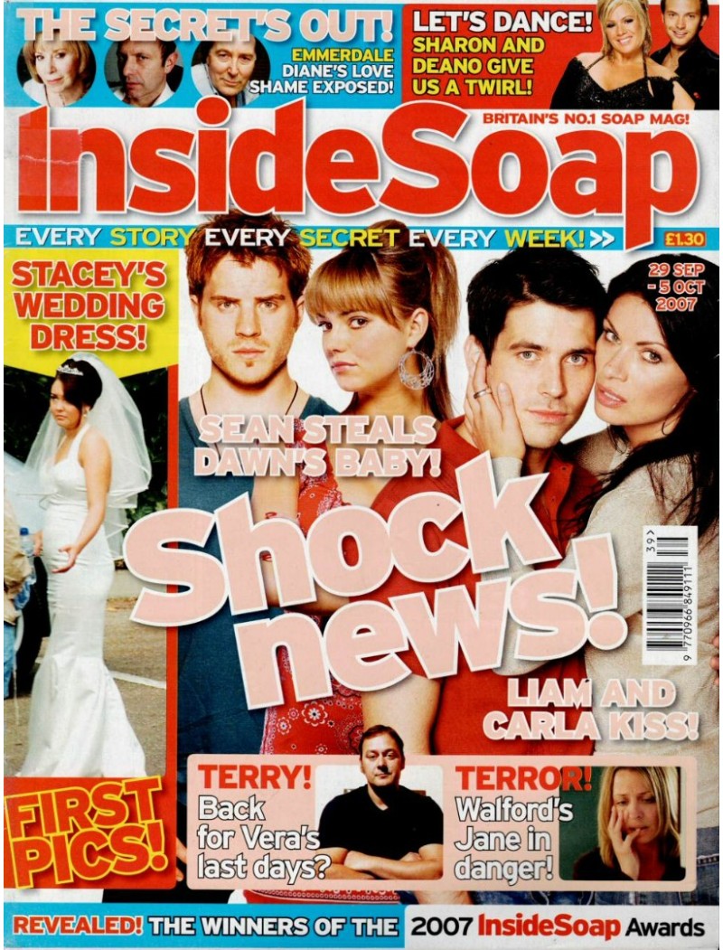Inside Soap Magazine 29th September 2007