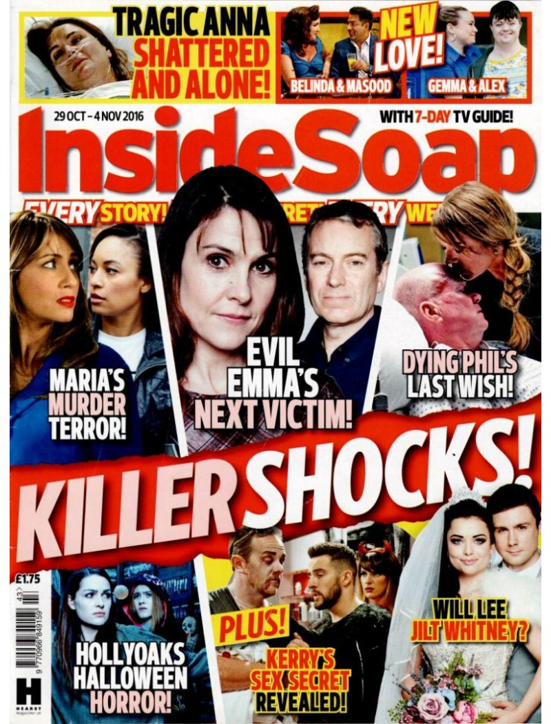 Inside Soap Magazine 29th October 2016 Inside Soap Magazine 29th October 2016